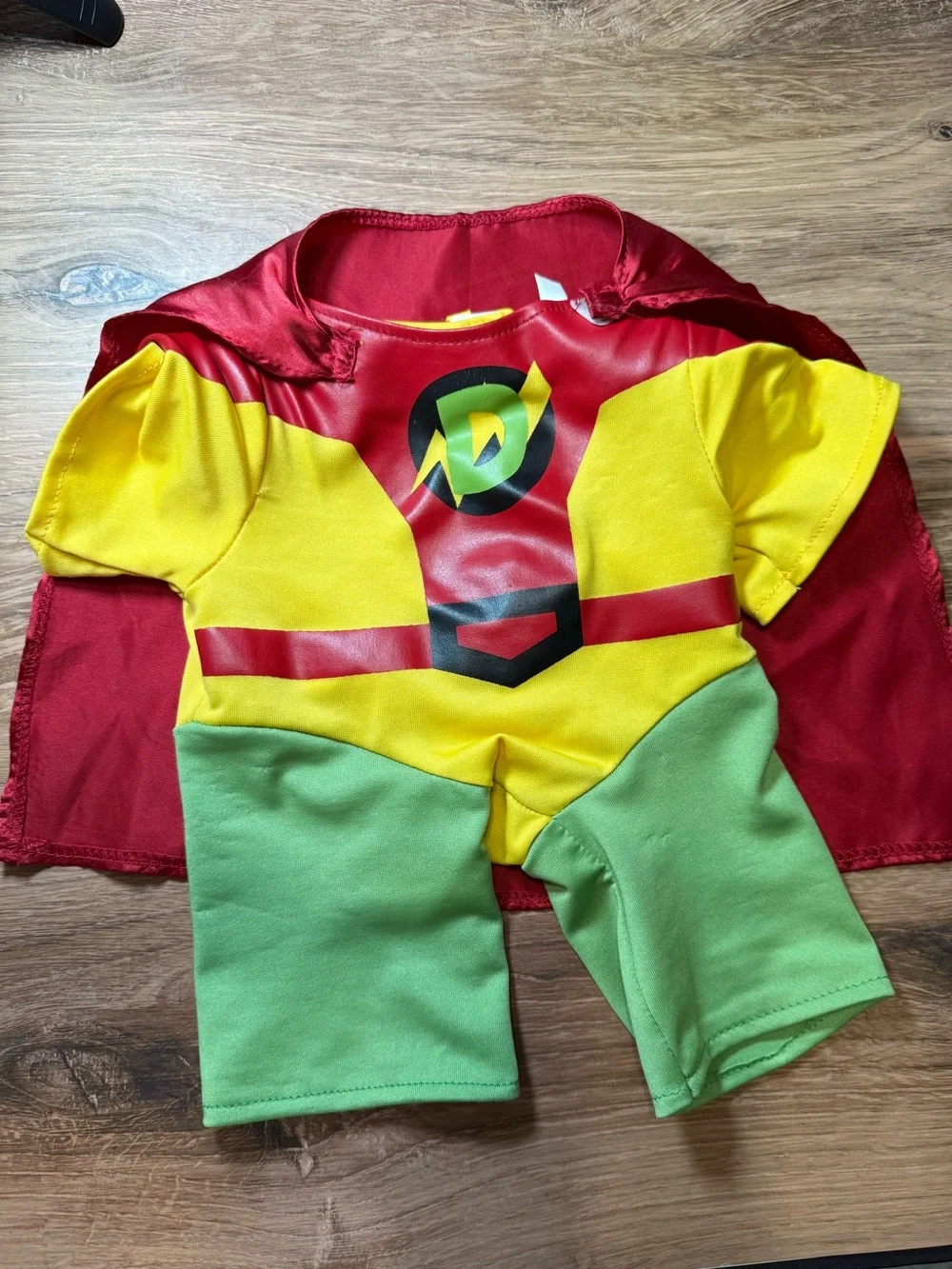 Build-A-Bear Build-A-Dino Superhero Outfit Cape Plush Clothes